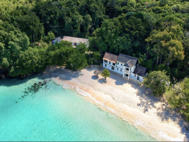 Private Beach Jamaica Plantation Hosted World Dignitaries